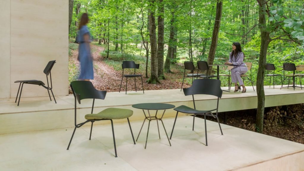 dizajnové stoličky prostoria strain low